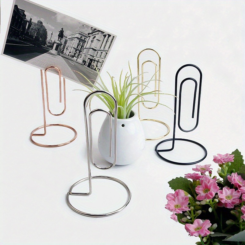 Office Furniture - 1pc luxuoso clipe de mesa rosa