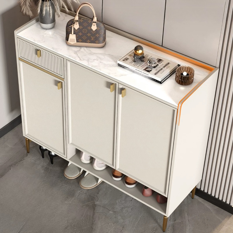 Prateleira para hall de entrad - Shoe Rack Cabinet Narrow Entryway avaliação e preço