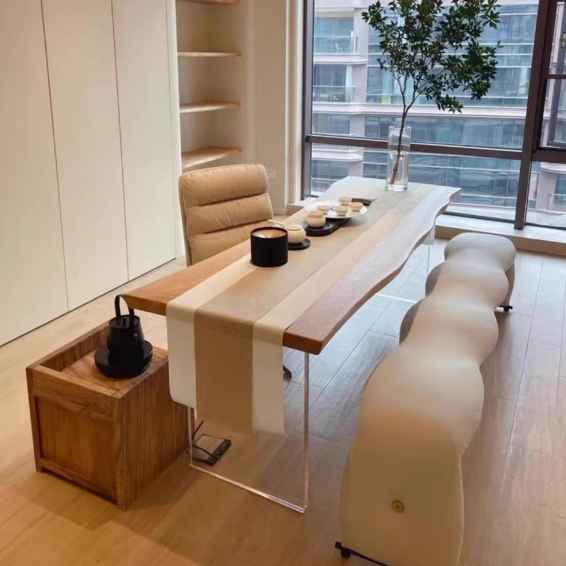 Mesa Flutuante de Madeira Sóli - Tables avaliação e preço