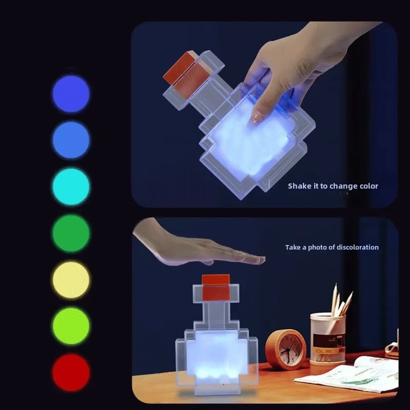 Luminária Noturna LED Pixel Wi - Floating Nightstand With Led Light avaliação e preço