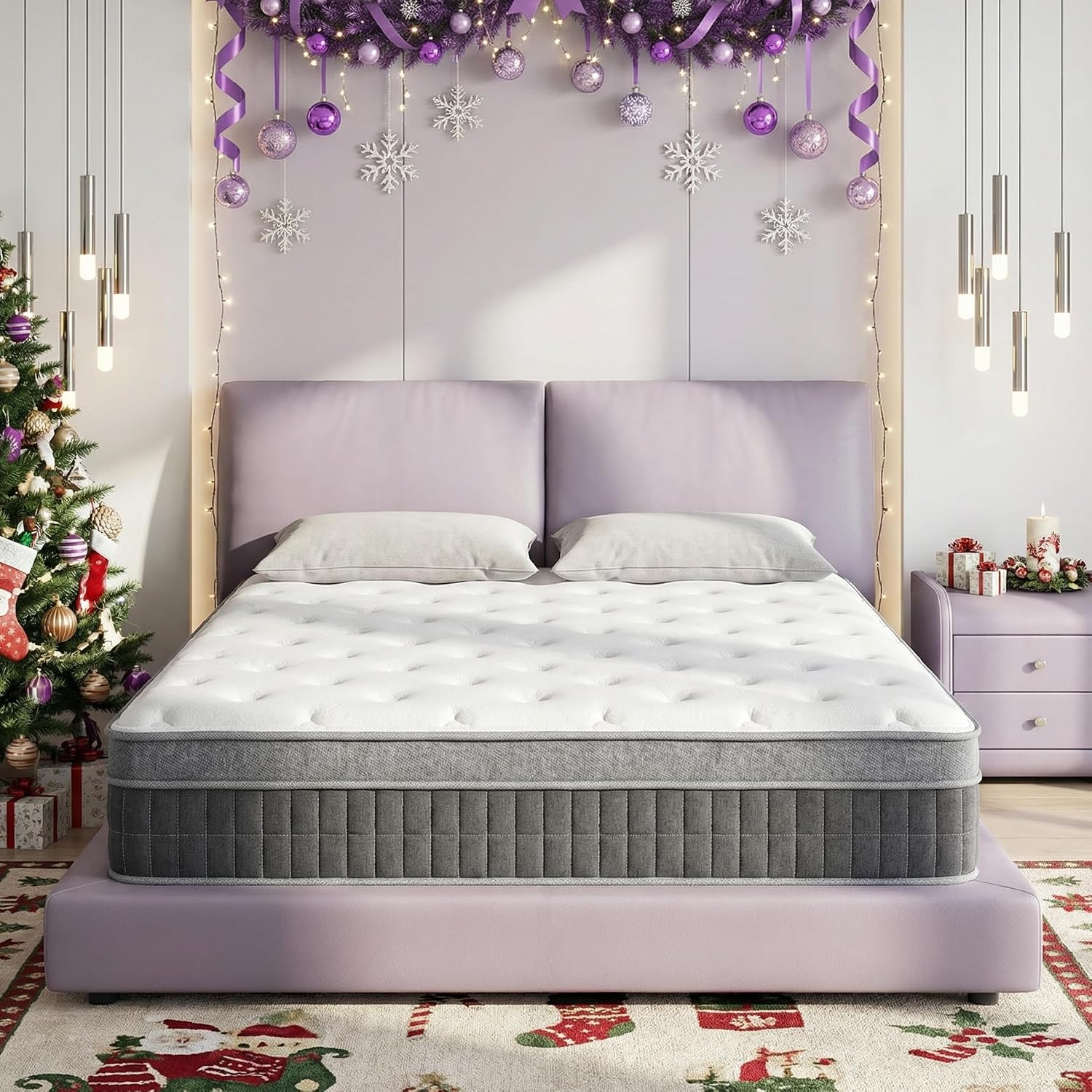 Colchão Queen Size em Caixa, C - Memory Foam Mattress In A Box Queen avaliação e preço