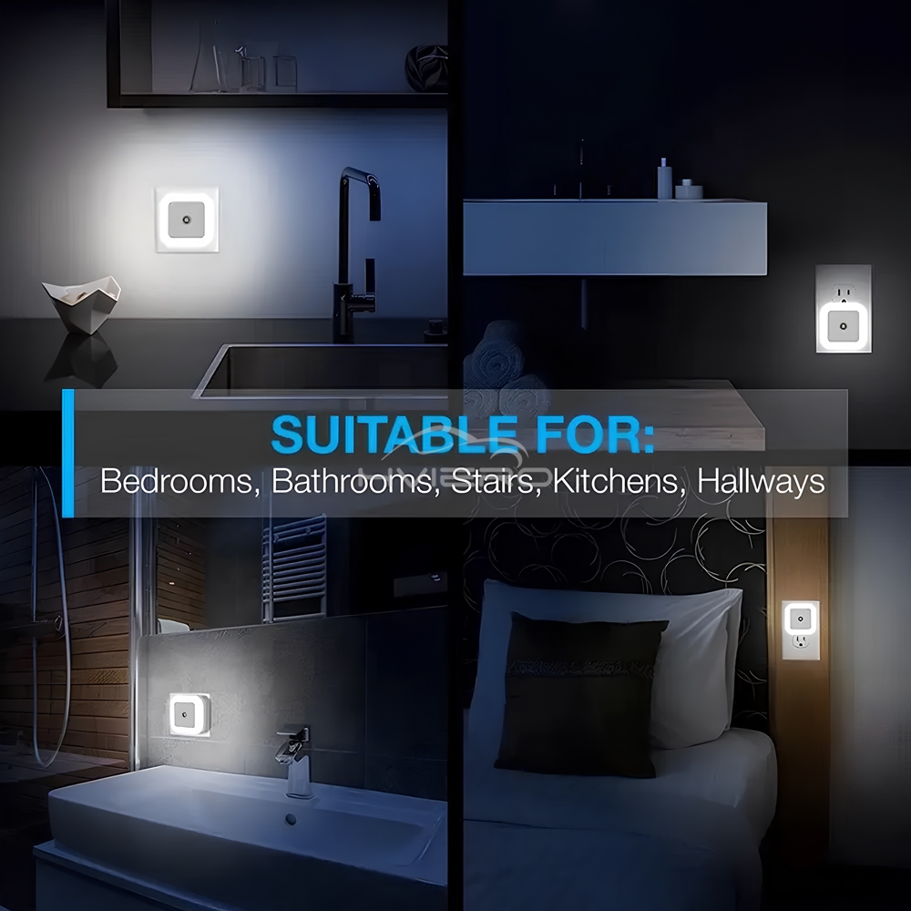 Sensor sem fio led night light - Floating Nightstand With Led Light avaliação e preço